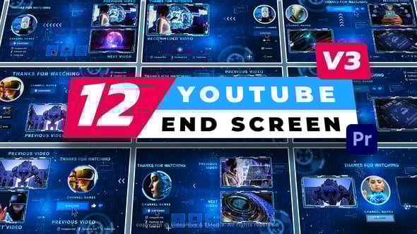 12 Youtube End Screen V3 Premiere Mogrt - preview_image.jpg