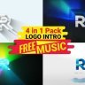 Elevate Your Video Editing for Free with Minimal Logo Intro Pack 4 in 1