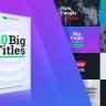 Free Wave Big Titles - GFXInspire Revolutionizes Video Editing