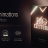Elevate Your Video Editing with Free Text Animation Presets | Big Letters