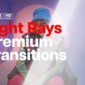 Free Videohive 50719867 Premium Transitions Light Rays at GFXInspire