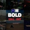 Unleash Creativity with BOLD Call-Outs | MOGRTs - Free from GFXInspire