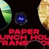 Unlock Creativity with Free Videohive 50824641 Paper Punch Hole Transitions
