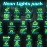 Free Videohive 43254604 - Neon Lights Big Pack for FCPX: Illuminate Your Creativity