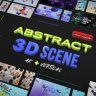 Elevate Your Video Editing with Free Videohive 50689439 Abstract 3D Scene