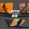 Free Videohive 51809265 3D Laptop Display Web Promo, GFXInspire