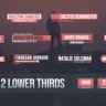 Free Videohive 52360050 Simple Lower Thirds