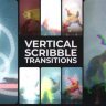 Free Videohive 52631033 Scribble Vertical Transitions | After Effects, GFXInspire