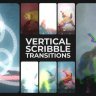 Free Videohive 52631033: Scribble Vertical Transitions for After Effects