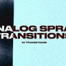 Free Videohive 52690112 Analog Spray Transitions