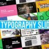 Free Videohive 52610172 12 Typography Slides | GFXInspire