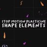 Free Videohive 53578136 Stop Motion Plasticine Shape Elements for After Effects