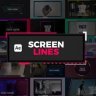 Free Videohive 53739129 Screen Lines Template
