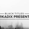 Free DaVinci Resolve Black Titles: Elevate Your Video Projects