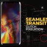 Free Videohive 54574641 Vertical Glitch Pixelation Transitions | GFXInspire