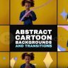 Free Abstract Cartoon Transitions After Effects