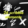 Free Videohive 55234125 Scribble Elements