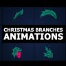 Free Videohive 55445070 Christmas Branches Animations for After Effects