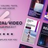 Free Videohive 57565020 Vertical Promo Magenta Violet, GFXInspire