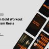 Free Videohive 56902970 Modern Bold Workout Instagram Reels , GFXInspire