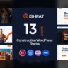 [Premium] Ishpat – Construction WordPress Theme v1.0.5