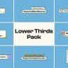 Free Videohive 57555490 Lower Thirds Pack , GFXInspire