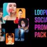 Free Videohive 58343121  Looping Social Promo Pack , GFXInspire