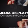Free Videohive 58392635 Media Displays - 3D Shapes and Carousels , GFXInspire