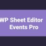 [Premium] WP Sheet Editor – Events Pro v1.1.36