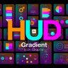 Free Videohive 58578249 HUD Gradient Icon Graphs, GFXInspire
