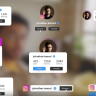 Free Instagram Follow Element MOGRT