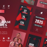 Free Instagram Red Event – Black Friday Promo After Effects Template