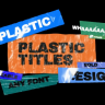 Free Plastic Titles – Creative 3D Plastic Text Animation After Effects Template