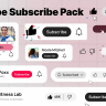 Free YouTube Subscribe – Animated Subscribe Button After Effects Template
