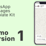 Free WhatsApp Message Animation Template